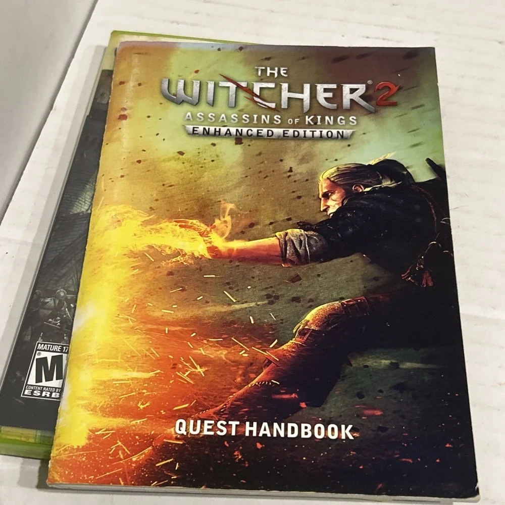 The Witcher 2 Assassins of Kings Enhanced Edition Microsoft Xbox 360 CIB w/ Map‎